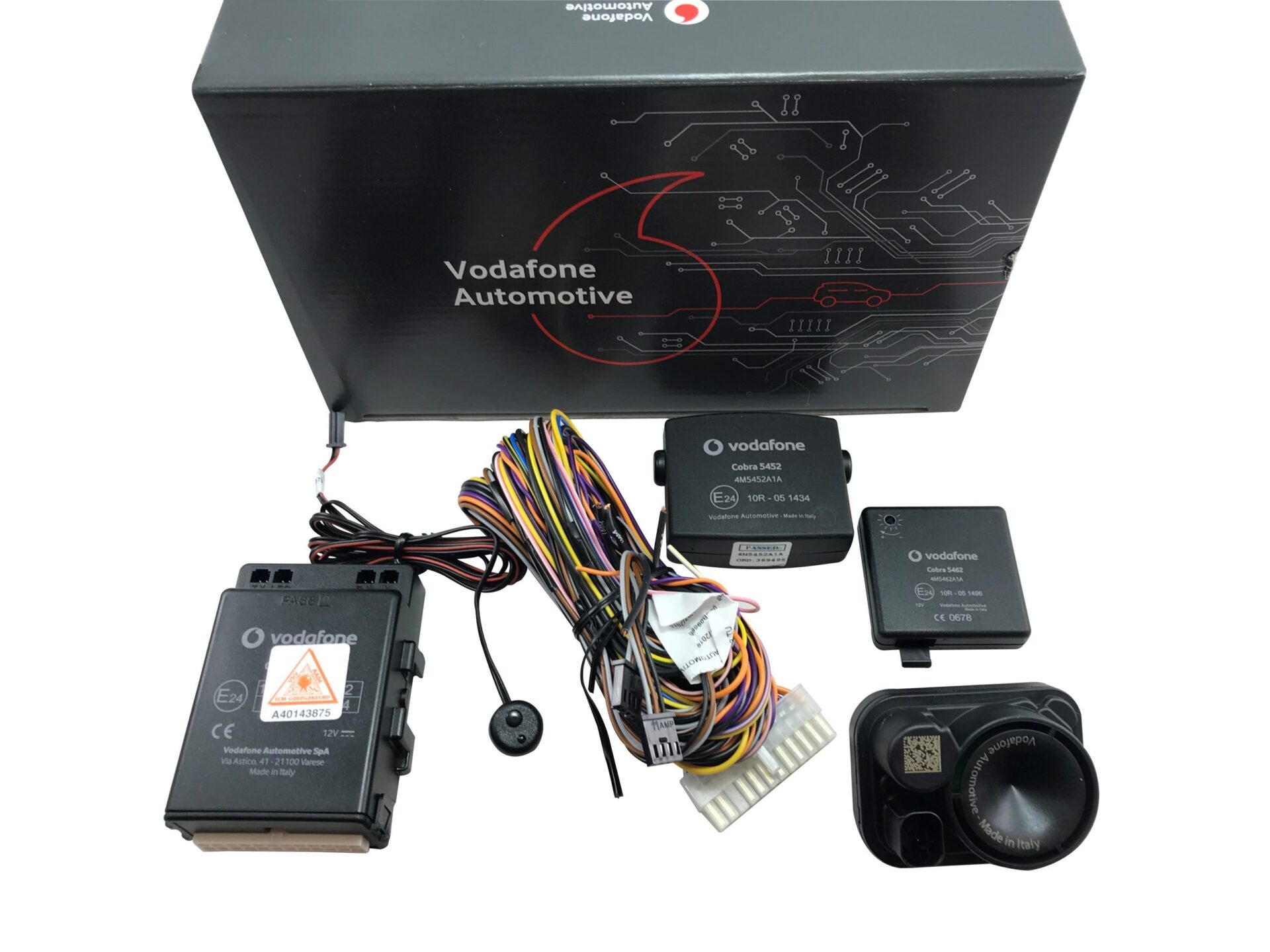 Klasse 3 Alarm SCM Vodafone Automotive