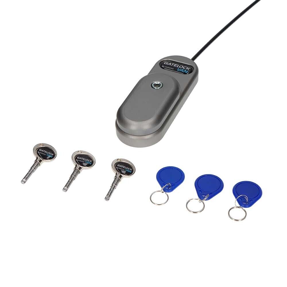 GATELOCK Van Medium elektrisch beveiligingsslot - met tag - 1 slot