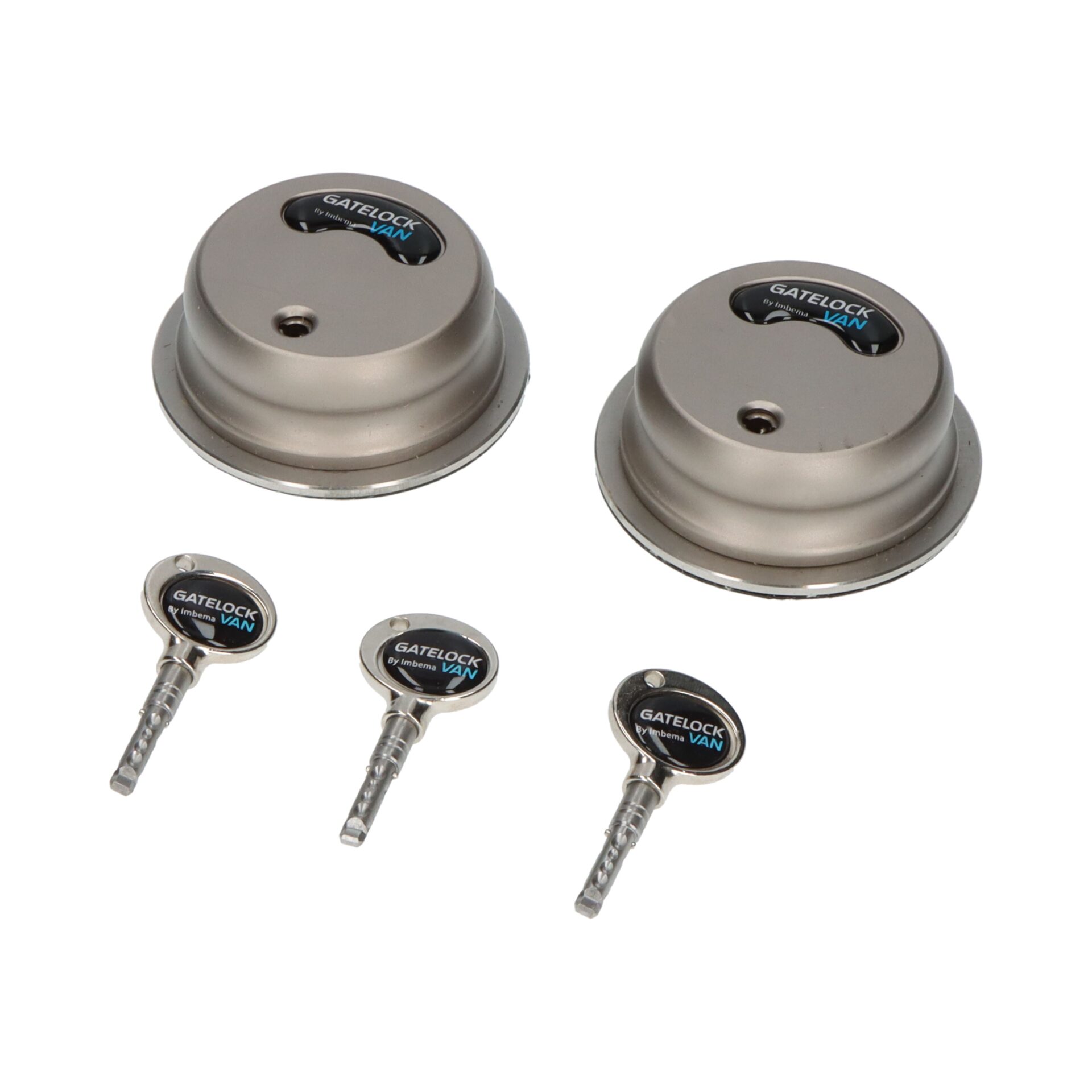 GATELOCK Van Small F-Serie - set van 2 sloten - universeel